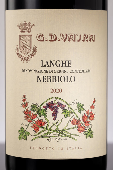 2020 G.D. Vajra Langhe Nebbiolo