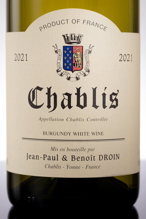 2021 Domaine Jean-Paul et Benoit Droin Chablis