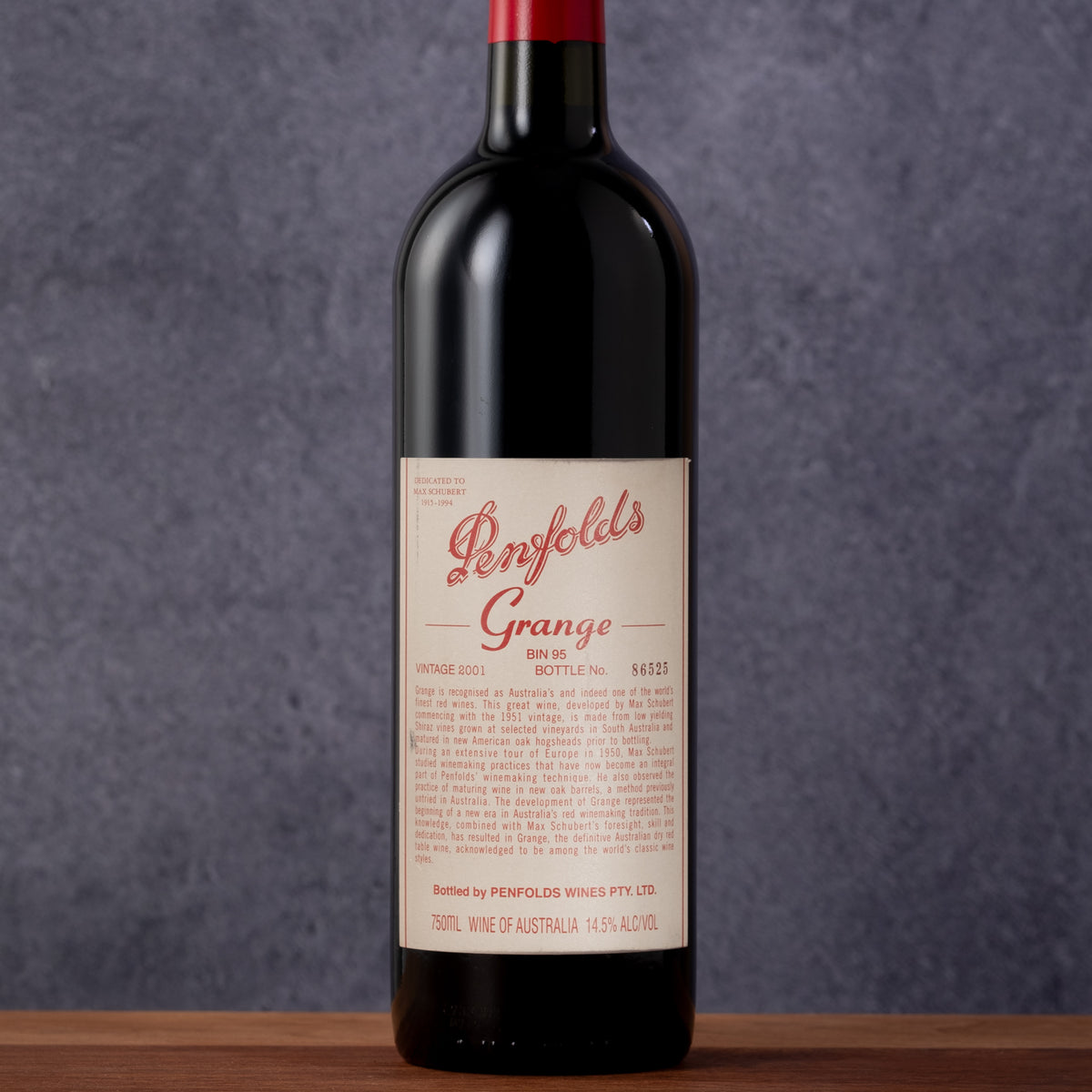 2001 Penfolds Bin 95 Grange — Cork Boutique Wines