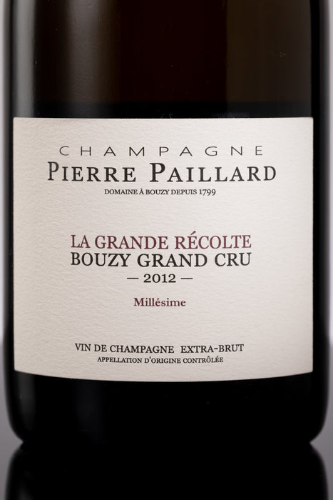 2012 Pierre Paillard 'La Grande Recolte' Bouzy Grand Cru