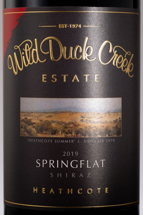 2019 Wild Duck Creek Estate Springflat Shiraz