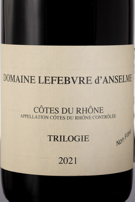 2021 Domaine Lefebvre d'Anselme Côtes du Rhône Trilogie