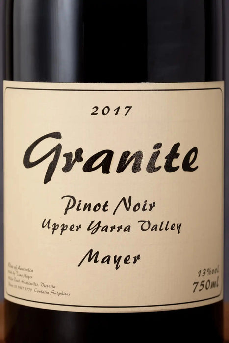 Mayer Granite Pinot Noir 2017